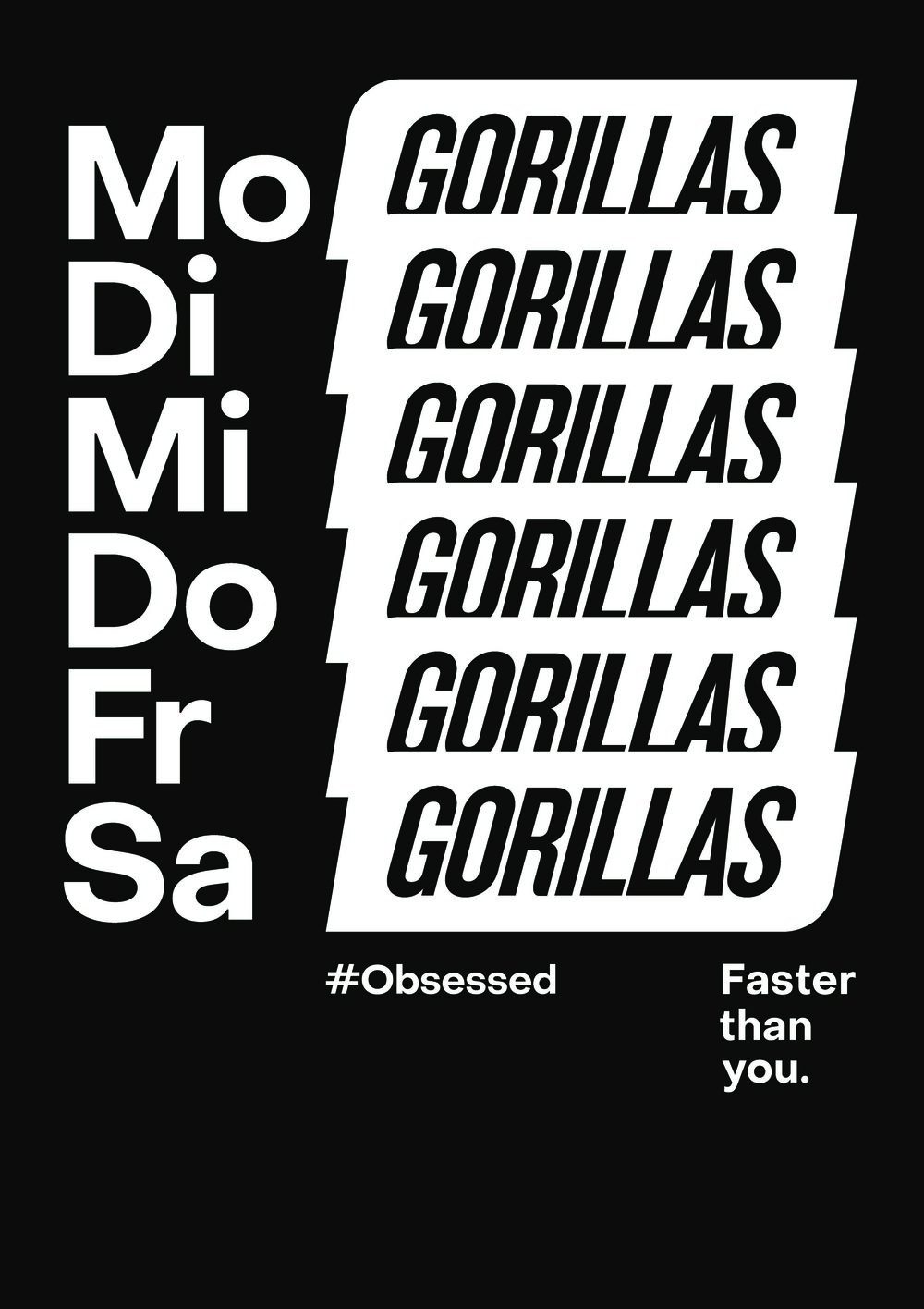 Mo Di Mi Do Fr Sa — Gorillas